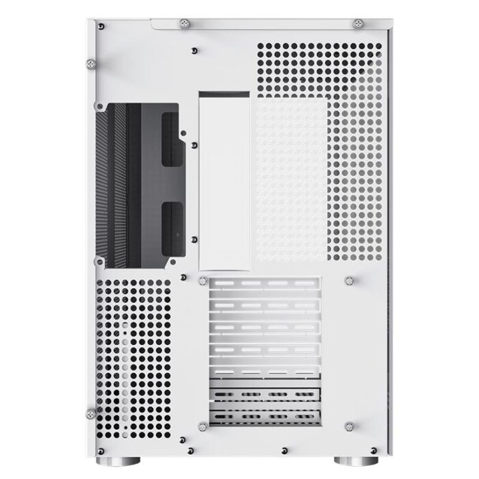 GamMax Infinity Mid-Tower ATX PC White Gaming Case With Tempered Glass Side Panel - Image 9