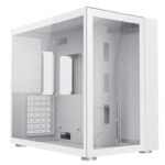 GamMax Infinity Mid-Tower ATX PC White Gaming Case With Tempered Glass Side Panel