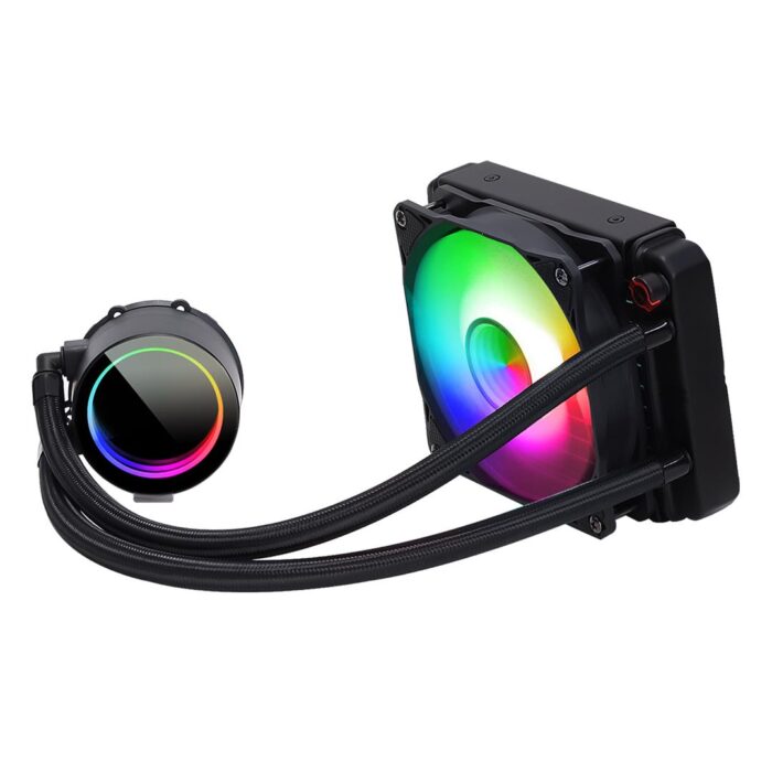 AIO 120mm Pro Glacier Watercooler  Black ARGB Infinity - Image 2