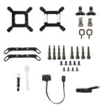 AIO 120mm Pro Glacier Watercooler  Black ARGB Infinity - Image 6