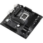 ASRock B760M PG LIGHTNING WIFI Motherboard, Wi-Fi 6E, 2.5G LAN, Intel Socket 1700, Supports 12th/13th Gen, DDR5 - Image 3