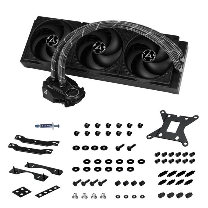 Arctic Liquid Freezer II 420mm Liquid CPU Cooler, PWM Fans & PWM Controlled Pump - Image 6