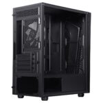CIT Alpha Black Gaming MATX Case 1x ARGB Fans Glass Side - Image 7