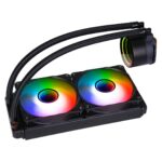 AIO 240mm Pro Glacier Watercooler Black ARGB Infinity - Image 3