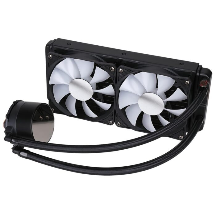 AIO 240mm Pro Glacier Watercooler  Black ARGB Infinity - Image 5