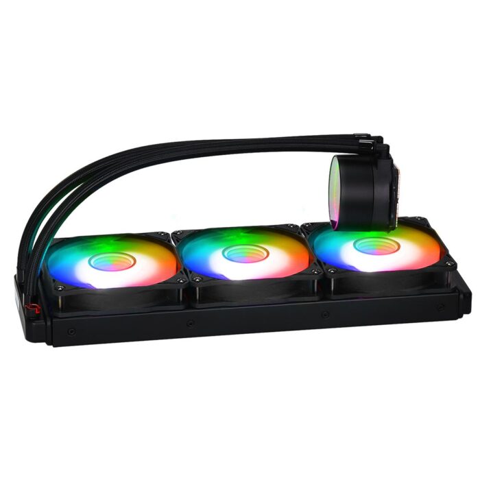 AIO 320mm Pro Glacier Watercooler  Black ARGB Infinity - Image 3