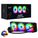 AIO 320mm Pro Glacier Watercooler  Black ARGB Infinity