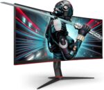 AOC Gaming CU34G2X - 34 inch WQHD Curved Monitor, 144Hz, 1ms MPRT, VA, AMD FreeSync, Height Adjust, USB Hub 3440x1440@ 144Hz - Image 2