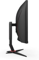 AOC Gaming CU34G2X - 34 inch WQHD Curved Monitor, 144Hz, 1ms MPRT, VA, AMD FreeSync, Height Adjust, USB Hub 3440x1440@ 144Hz - Image 4