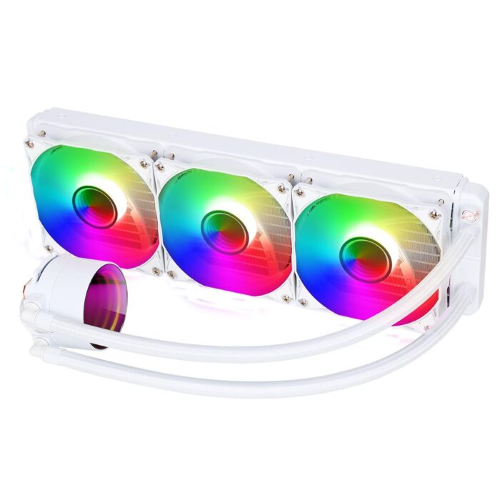 AIO 320mm Pro Glacier Watercooler White ARGB Infinity - Image 3