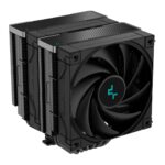 DeepCool AK620 ZERO DARK CPU Cooler, 2x120mm Fan, Copper Heatpipes, Intel/AMD