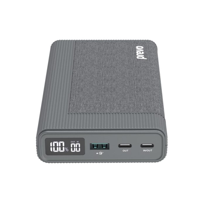 Prevo AD10C 0 Prevo AD10C 100W USB-C Power Delivery PD 20000mAh Portable Fast-Charging Powerbank with Digital Display - Image 2
