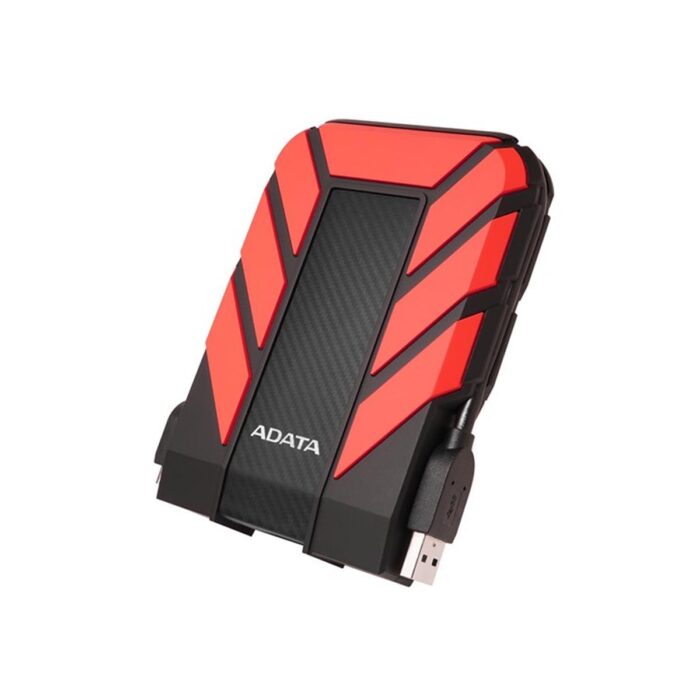 Adata HD710 Pro Durable red Adata HD710 Pro Durable 1TB USB 3.1 Portable External Hard Drive IP68 Waterproof, Shockproof, Dustproof, Red - Image 1