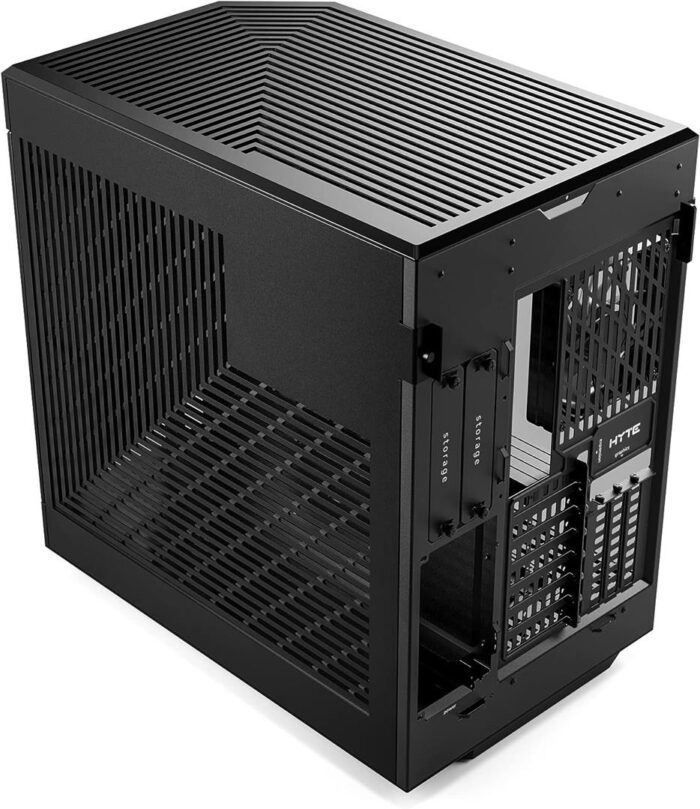 HYTE Y60 Dual Chamber Mid-Tower ATX Case - black - Image 5