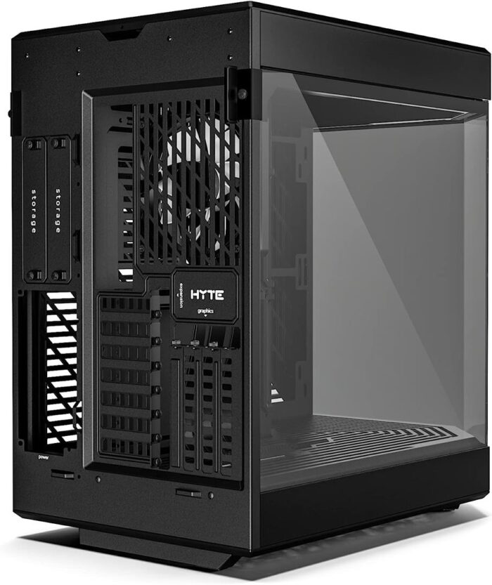 HYTE Y60 Dual Chamber Mid-Tower ATX Case - black - Image 3