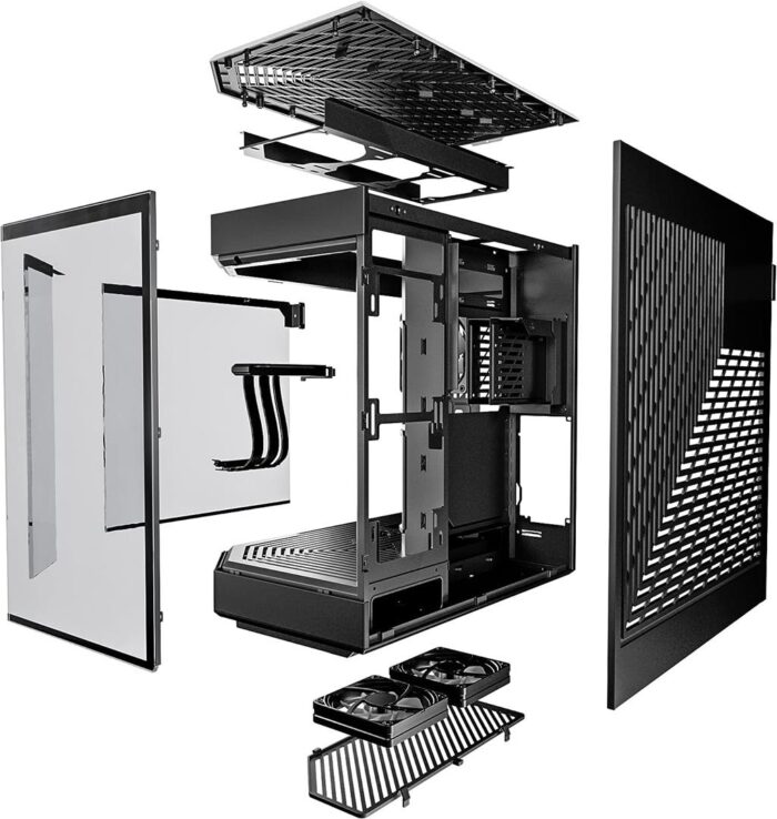 HYTE Y60 Dual Chamber Mid-Tower ATX Case - black - Image 7