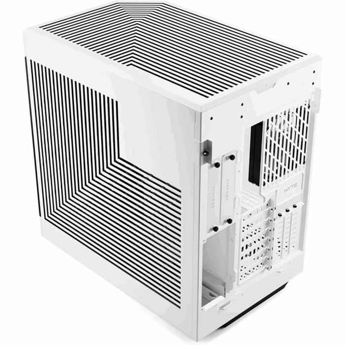 HYTE Y60 Dual Chamber Mid-Tower ATX Case - Snow White - Image 4
