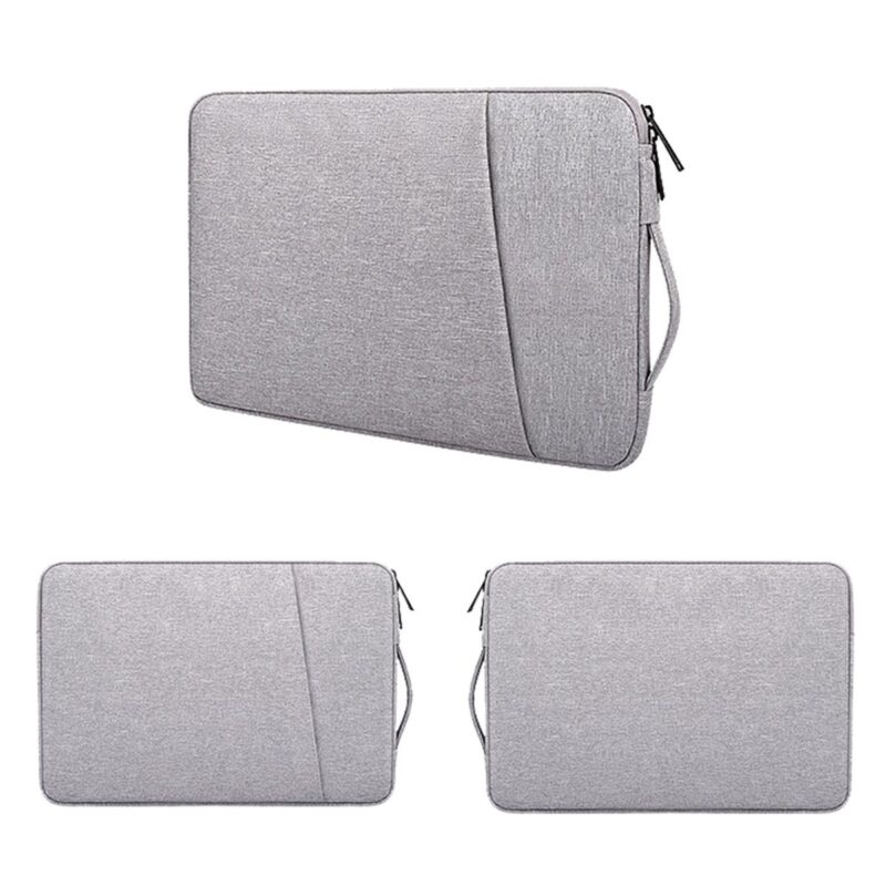 Prevo 15.6 Inch Laptop Sleeve, Side Pocket, Cushioned Lining, Light ...