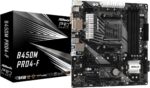 ASRock B450M PRO4-F AMD B450 AM4 Micro ATX 4 DDR4 XFire VGA DVI HDMI M.2