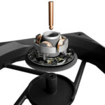 Antec P12 12cm PWM Case Fan, Black, 9 Blades, Hydraulic Bearing, Anti-Vibration, Up to 1400 RPM - Image 3