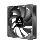 Antec P12 12cm PWM Case Fan, Black, 9 Blades, Hydraulic Bearing, Anti-Vibration, Up to 1400 RPM