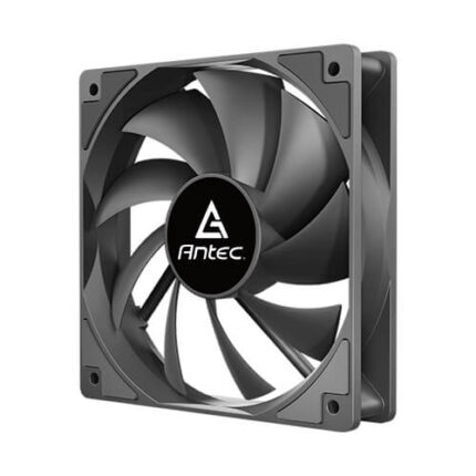 Antec P12 12cm PWM Case Fan, Black, 9 Blades, Hydraulic Bearing, Anti-Vibration, Up to 1400 RPM