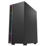 CiT Galaxy Mid Tower Gaming Case - Black - Image 2