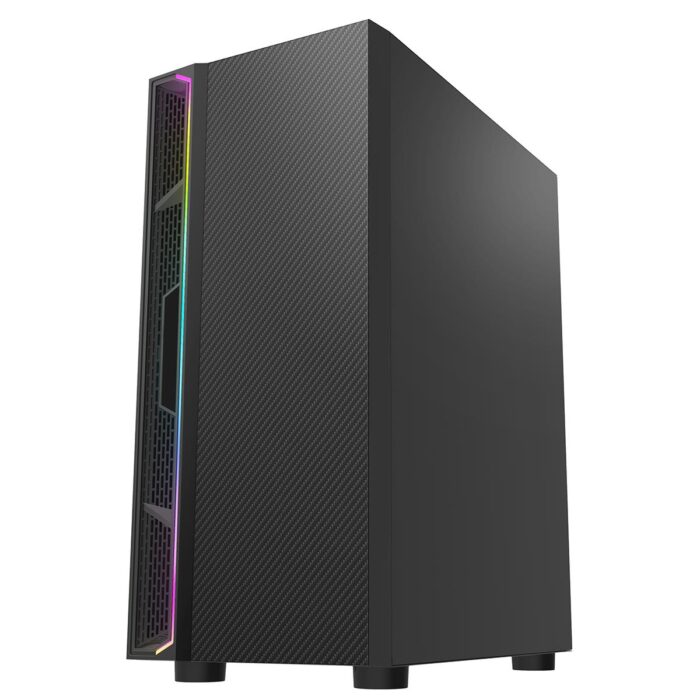 CiT Galaxy Mid Tower Gaming Case - Black - Image 2