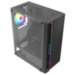 CiT Galaxy Mid Tower Gaming Case - Black - Image 4