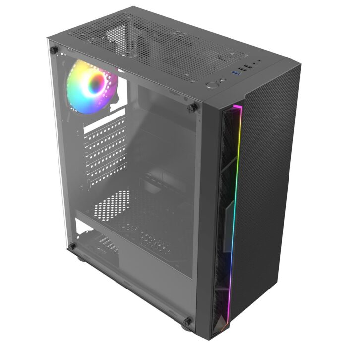 CiT Galaxy Mid Tower Gaming Case - Black - Image 4