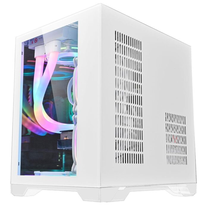 CIT Overseer White MATX Gaming Cube - Image 5
