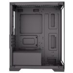 CIT Range Black MATX Gaming Case with Tempered Glass Front and Side Panels with 3 x CiT Celsius Dual-Ring Infinity Fans Bundled - Image 5