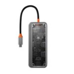 8 in 1 Type-C Docking Station Portable USB Hub Adapter USB-C to USB3.0 / USB2.0 / Type-C2.0 / 100M Ethernet - Image 2