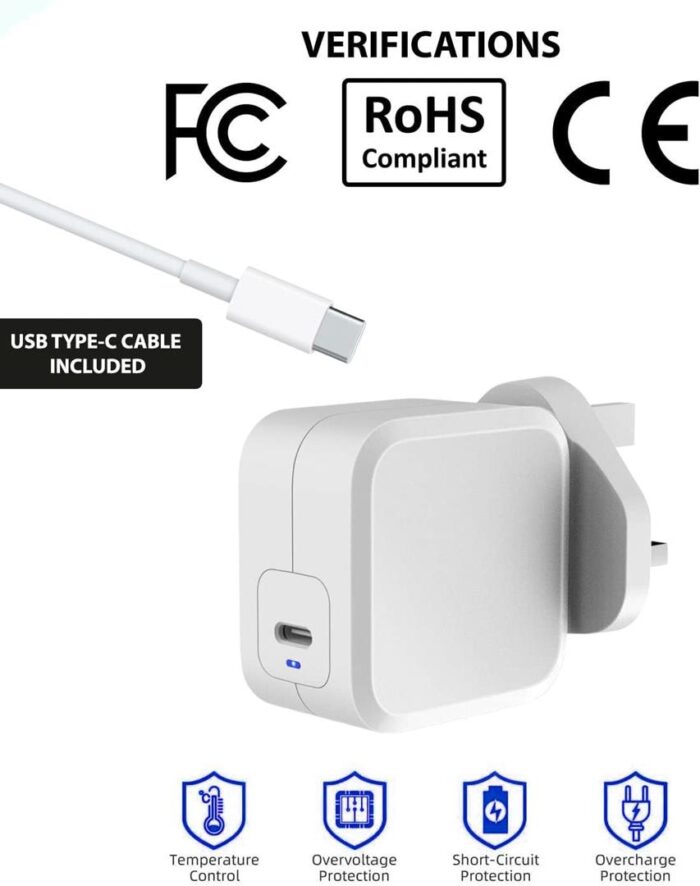 AJP Smart Charger (3) Premium Smart wWhite Charger 65W USB-C - Image 2