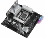 Asrock B760M PRO RS/D4 WIFI, Intel B760, 1700, Micro ATX, 4 DDR4, HDMI, DP, Wi-Fi 6E, 2.5G LAN, PCIe4, 2x M.2, RGB - Image 4