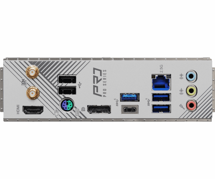 Asrock B760M PRO RS D4 3 Asrock B760M PRO RS/D4 WIFI, Intel B760, 1700, Micro ATX, 4 DDR4, HDMI, DP, Wi-Fi 6E, 2.5G LAN, PCIe4, 2x M.2, RGB - Image 5