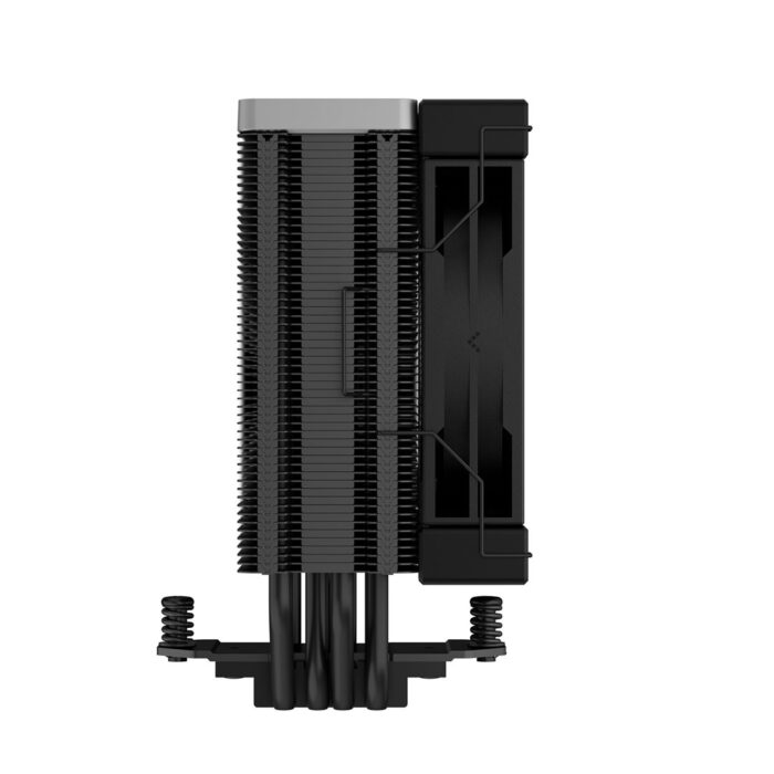 DeepCool AK400 Zero Dark Fan CPU Cooler, Universal Socket, Silent Hydro Bearing PWM Black Fan, 1850RPM, 4 Heat Pipes - Image 6