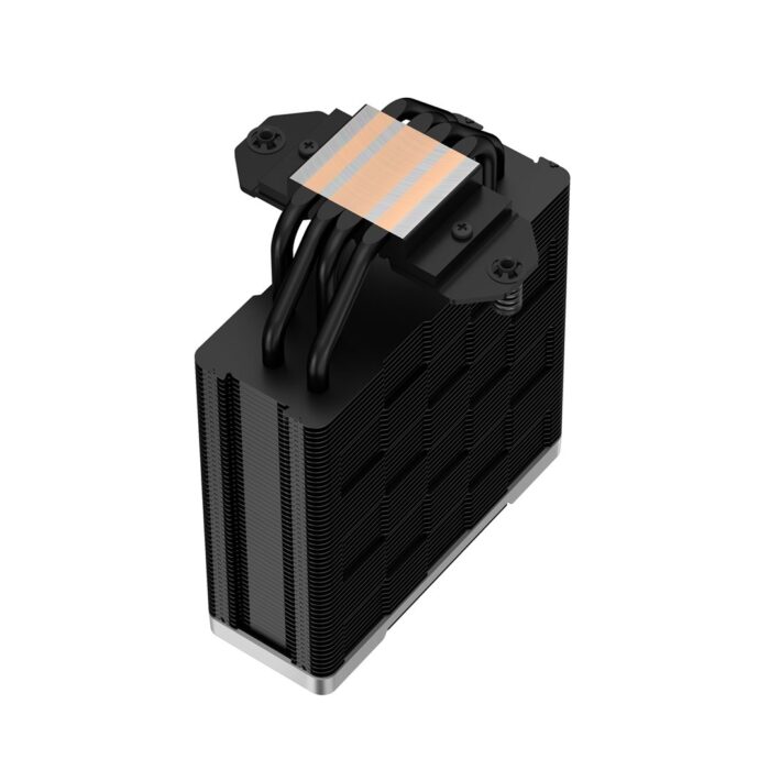 DeepCool AK400 Zero Dark Fan CPU Cooler, Universal Socket, Silent Hydro Bearing PWM Black Fan, 1850RPM, 4 Heat Pipes - Image 4