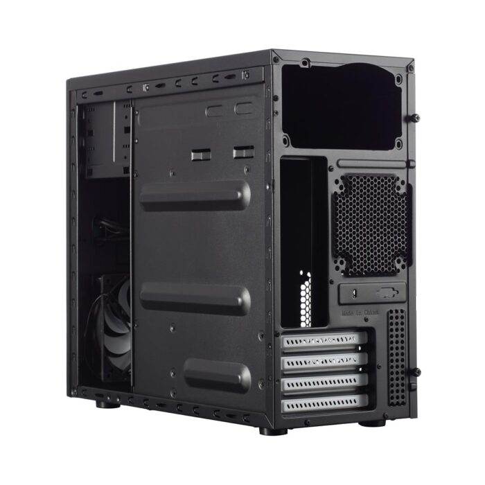 Fractal Design Core 1100 Case, Micro ATX, Brushed Aluminium-look - Image 7