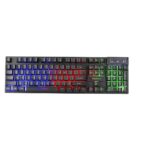 Marvo Scorpion K605 Gaming Keyboard, 3 Colour LED Backlit, USB 2.0, Frameless Design with Multi-Media and Anti-ghosting Keys