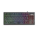 Marvo Scorpion K607 80% TKL Layout Gaming Keyboard, Multimedia, USB 2.0, Full Anti-ghosting, 3 Colour LED backlit