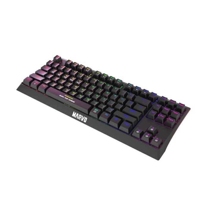Marvo Scorpion KG953W-UK 1 Marvo Scorpion KG953W-UK Wireless Mechanical Gaming Keyboard 80% TKL, Tri-Mode Connection - Image 5