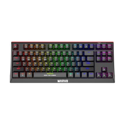 Marvo Scorpion KG953W-UK Wireless Mechanical Gaming Keyboard 80% TKL, Tri-Mode Connection
