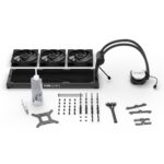 be quiet! Pure Loop 2 360mm AIO CPU Water Cooler, Universal Socket, 3x Pure Wings 3 120mm PWM high-speed fans, 2100RPM, ARGB - Image 3