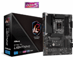 Asrock Z790 PG LIGHTNING, Intel Z790, 1700, ATX, 4 DDR5, HDMI, eDP, 2.5G LAN, PCIe5, 4x M.2