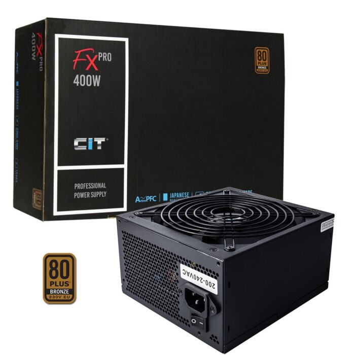 CIT 400W ATV Pro CIT 400W ATV Pro 14cm Fan APFC 80 Plus Bronze - Image 1