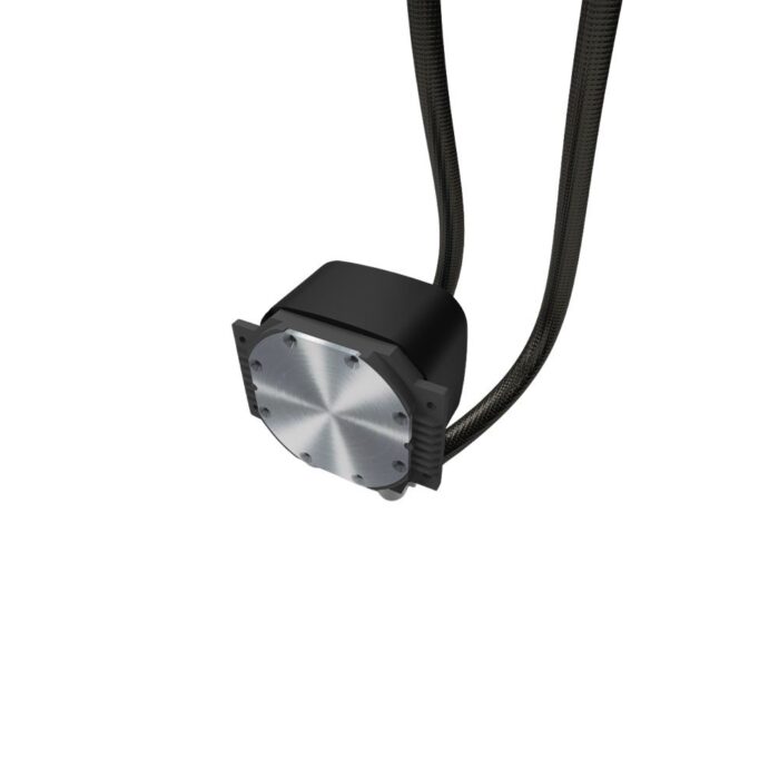 Vida Aquilo 240mm ARGB Liquid CPU Cooler, 2x ARGB PWM Fans, Infinity Mirror RGB Pump Head, Black - Image 4