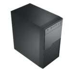 Vida Enterprise Black Office Case, Micro ATX, 12cm Fan, Mesh Front - Image 4