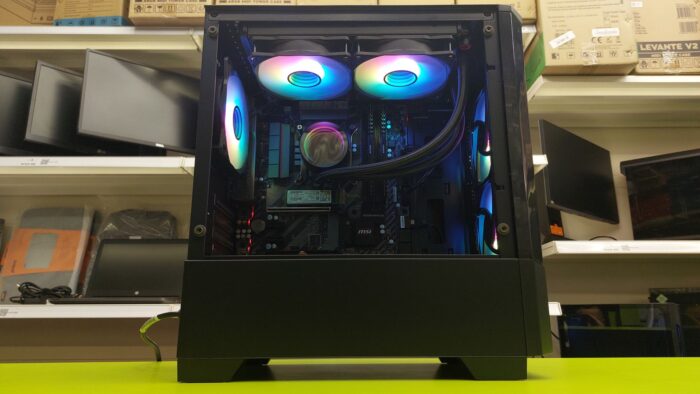 Custom Gaming Desktop / Intel i7 7700K@ 4.50GHz / 16GB RAM / 256GB NVMe + 1TB SSD / Multi Choice Graphics - Image 4