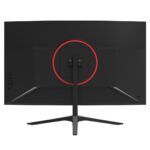 piXL 27" Curved Frameless Monitor, 165Hz, HDR, Full HD, HDMIx2, Display Port, VESA - Image 2